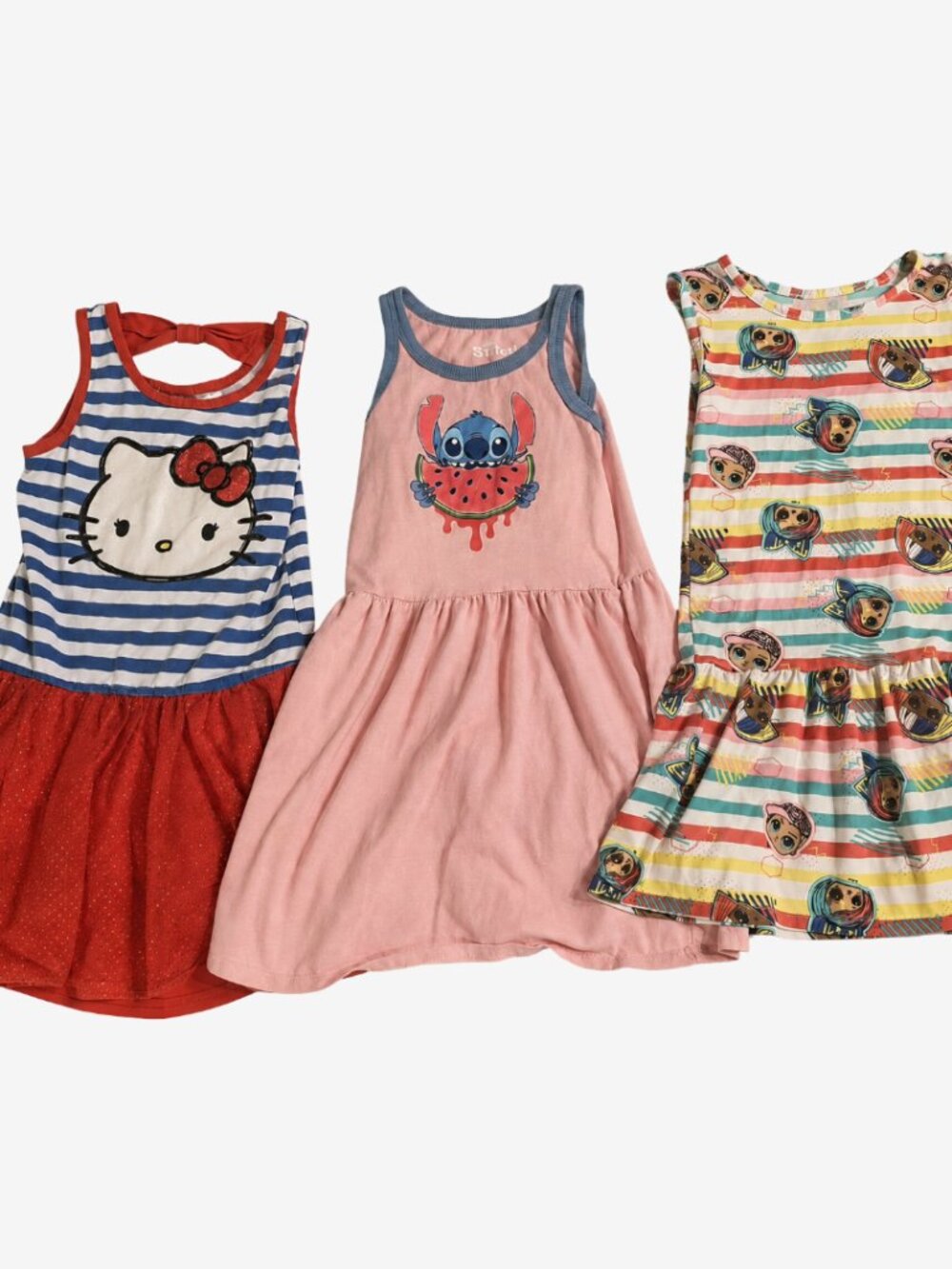 Girls Size 6 6x Dress Lot 33 PC Mixed Brands Disney Floral Party Casual - Picture 1 of 9